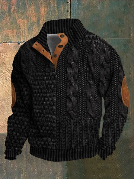 Ravon | Men’s Retro Knit Sweater 0