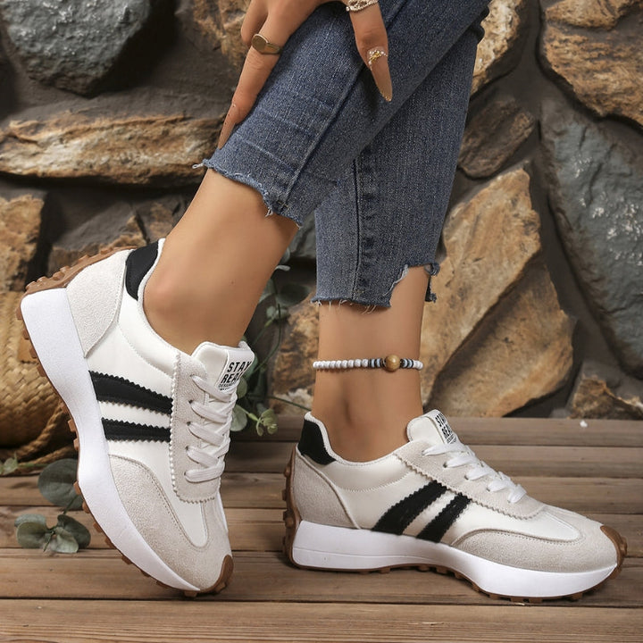 Reeve | Retro Sneakers Platform Chunky Lace-Up Casual Style 4