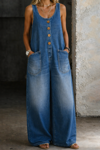 Piper | Salopette di jeans da donna comode e senza sforzo