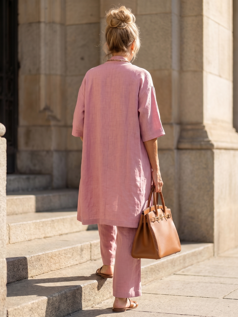 Renae | Lightweight, Relaxed Fit Women's Outfit – Breezy Three-Piece Set 3