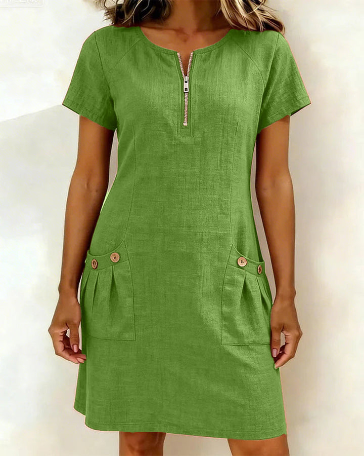 Renee | Stylish & Comfortable Plus Size Women's Shift Dress 3
