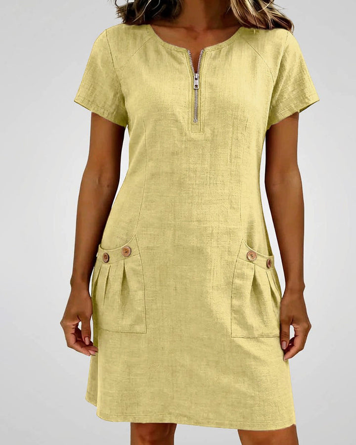 Renee | Stylish & Comfortable Plus Size Women's Shift Dress 5