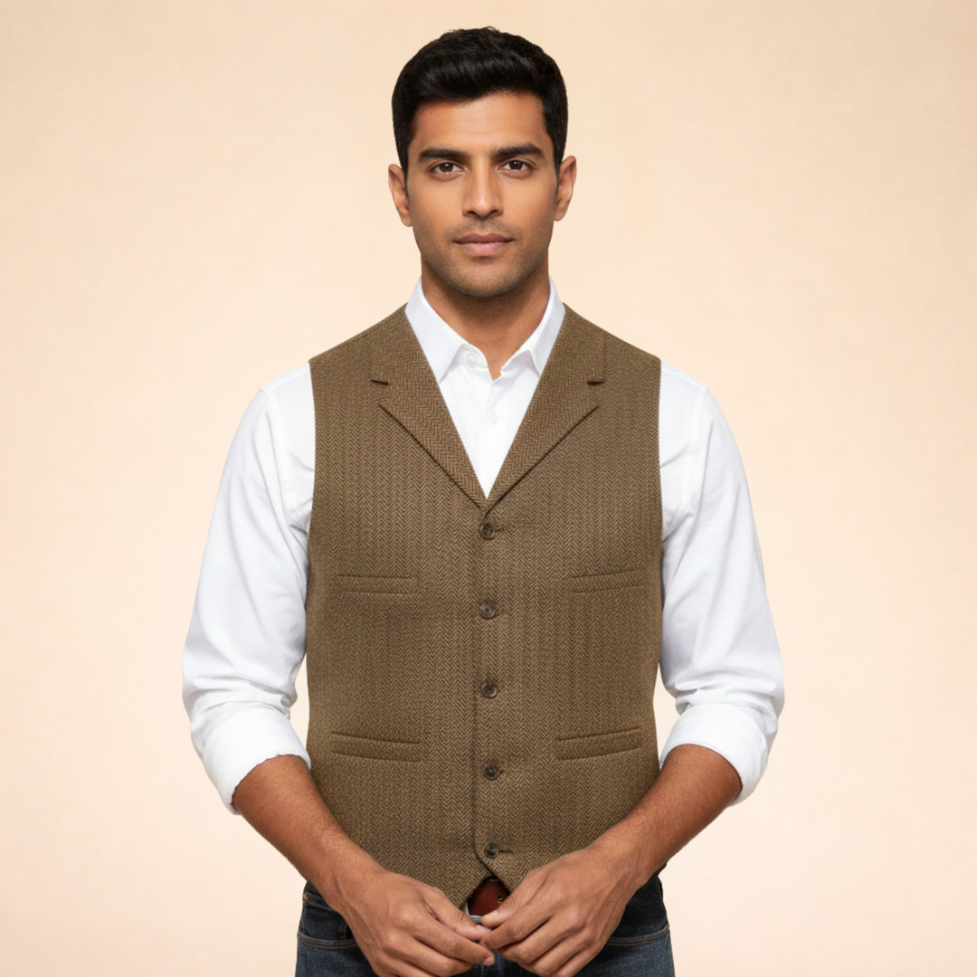 Riven | Men’s Vest – Elegant, Versatile &amp; Comfortable 1