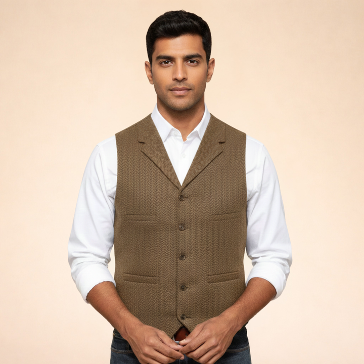 Riven | Men’s Vest – Elegant, Versatile &amp; Comfortable 1