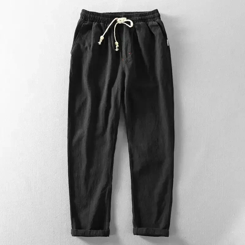 Robert | Breathable & Comfortable Linen Pants 0