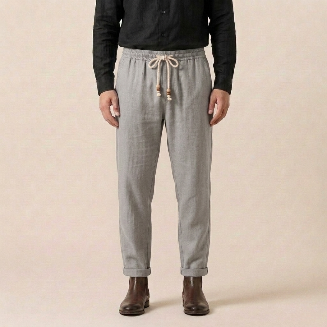 Robert | Breathable & Comfortable Linen Pants 7