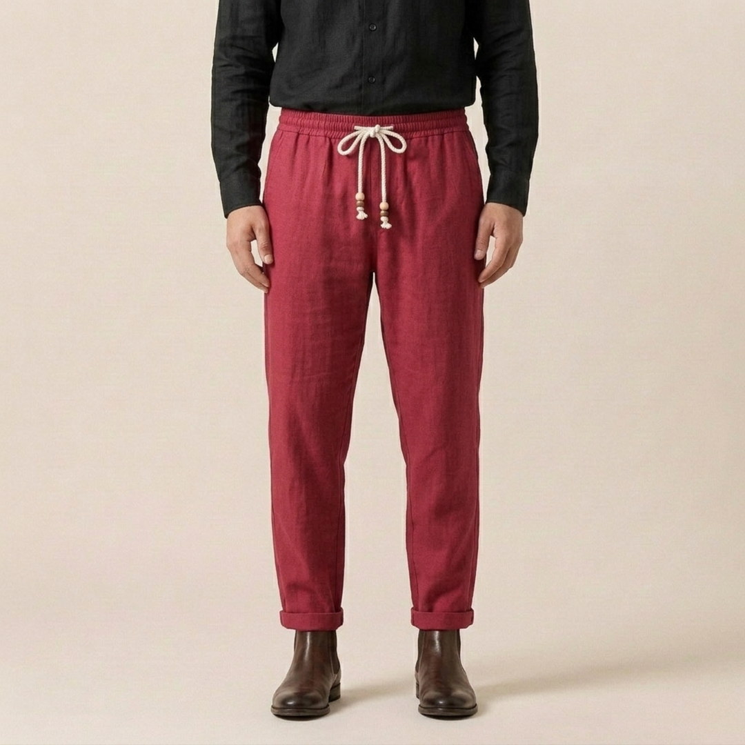 Robert | Breathable & Comfortable Linen Pants 8