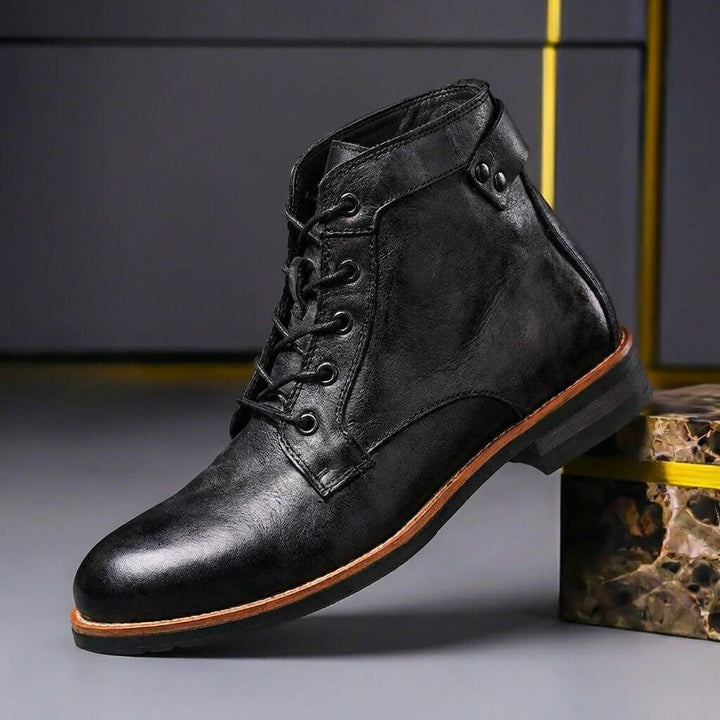 Royce Retro Leather Boots 1