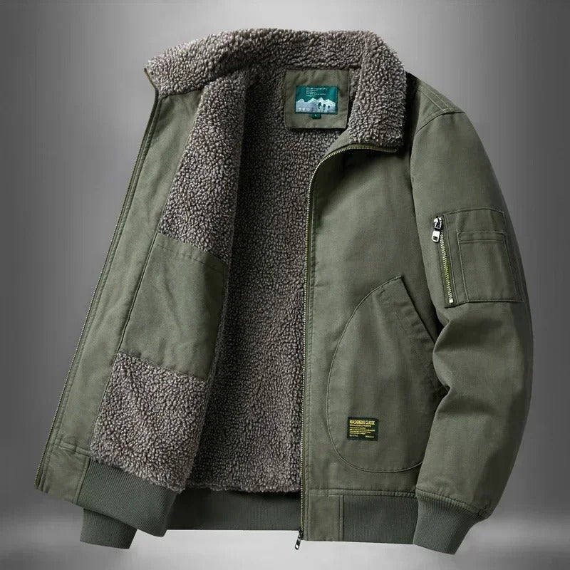 Ryder | Men’s Sherpa-Lined Pilot Jacket 5