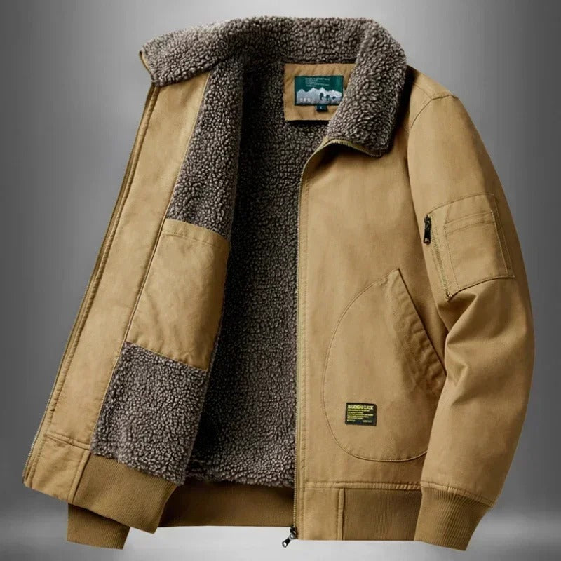 Ryder | Men’s Sherpa-Lined Pilot Jacket 6