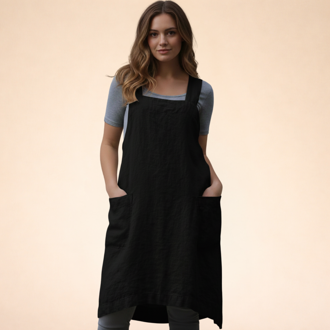 Sandra | Elegant, comfortable pinafore dress 1