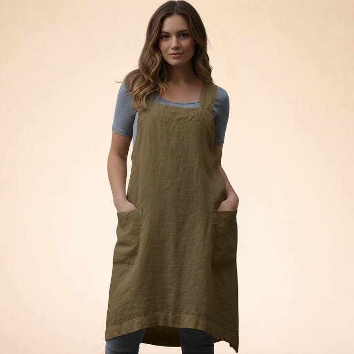 Sandra | Elegant, comfortable pinafore dress 3