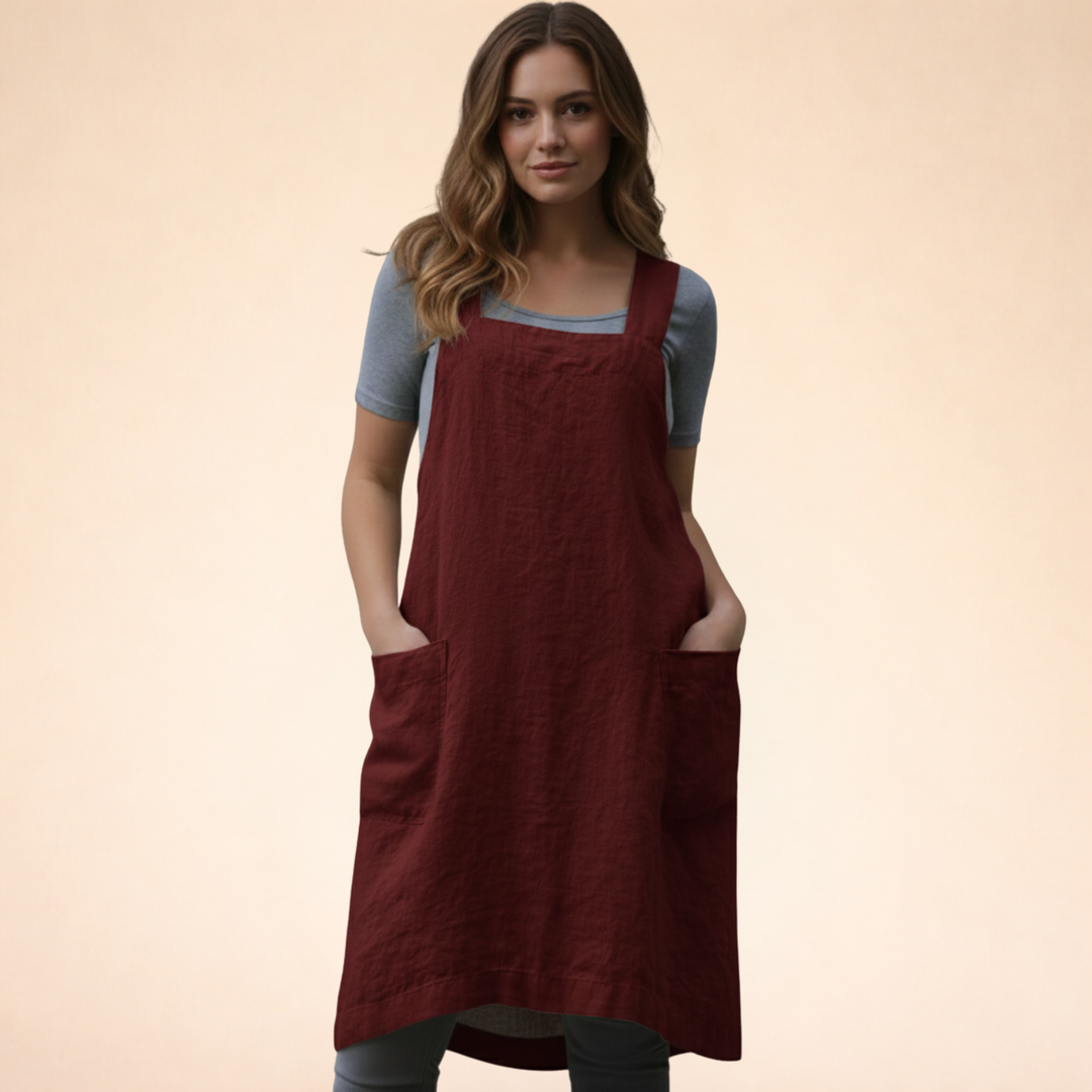 Sandra | Elegant, comfortable pinafore dress 4