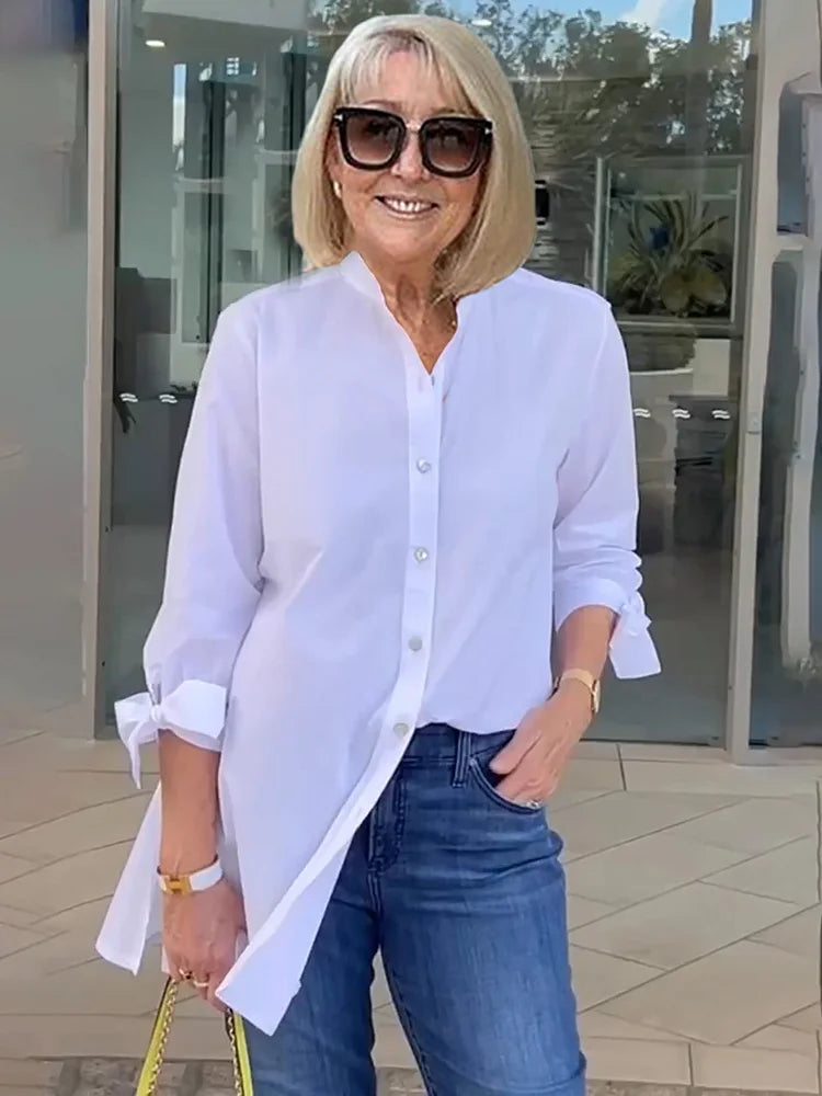 Sarina | Elegant & Airy Women's Tunic Tops – Flattering Fit for Everyday Style 2