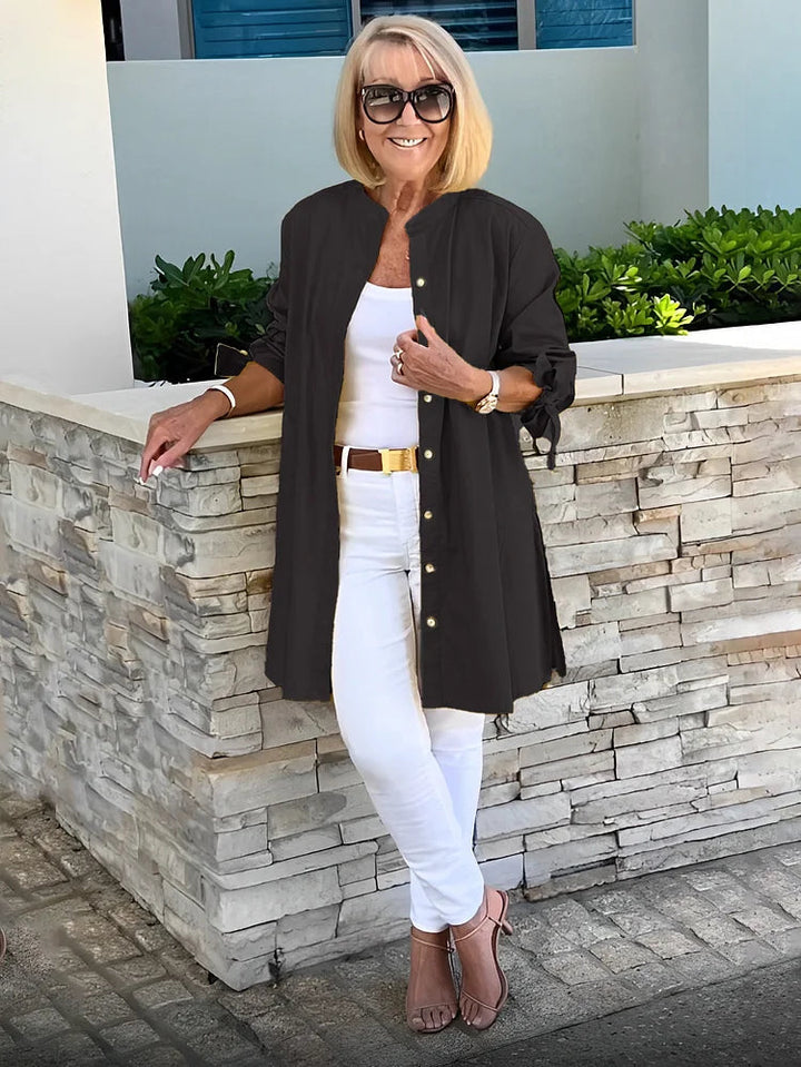 Sarina | Elegant & Airy Women's Tunic Tops – Flattering Fit for Everyday Style 3