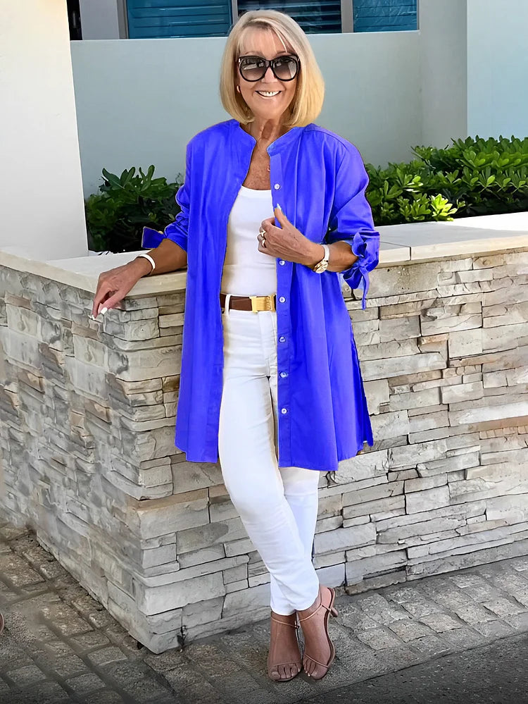 Sarina | Elegant & Airy Women's Tunic Tops – Flattering Fit for Everyday Style 4