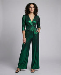 Isla | Elegant Luminous Wide-Leg Jumpsuit