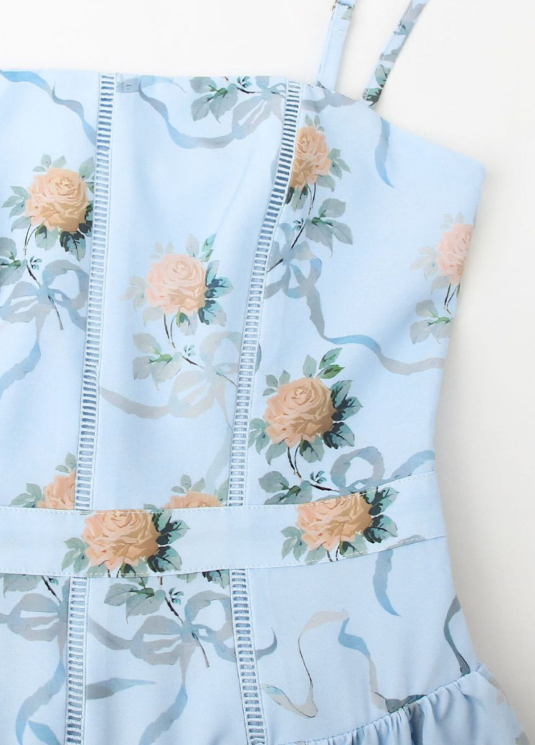 Seraphina | Elegant Floral Midi Wedding Guest Dress 6