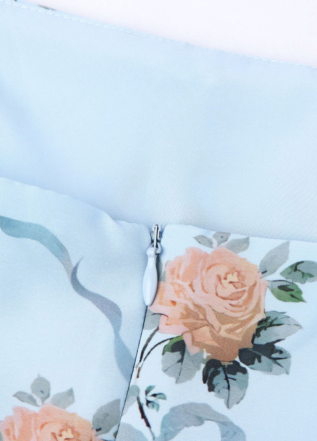 Seraphina | Elegant Floral Midi Wedding Guest Dress 7
