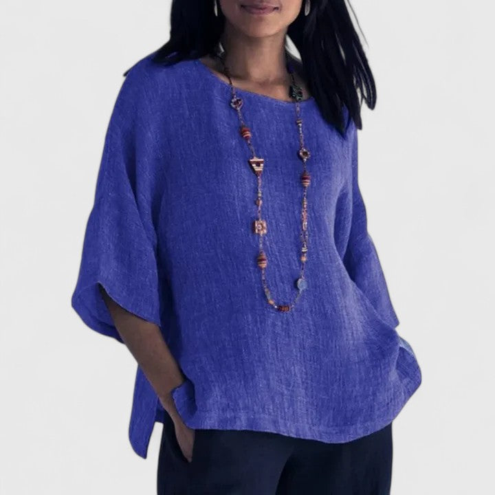 Serena | Relaxed Fit, Soft & Versatile Women's Blouse 2