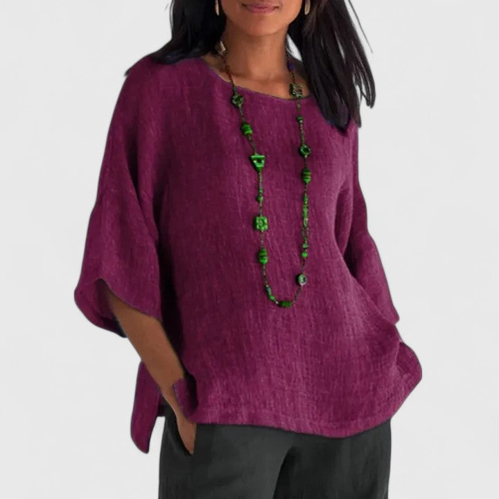 Serena | Relaxed Fit, Soft & Versatile Women's Blouse 3