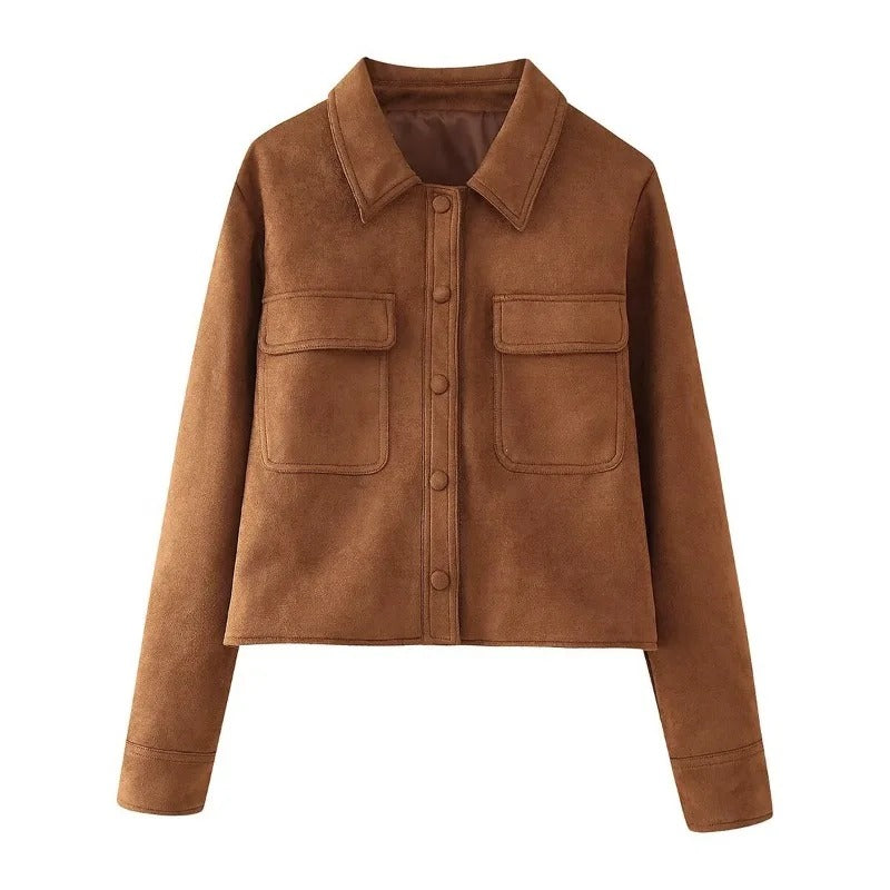 Serena | Women’s Elegant Suede Jacket 5