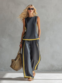 Zoe | Elegantes lässiges zweiteiliges Set für Damen