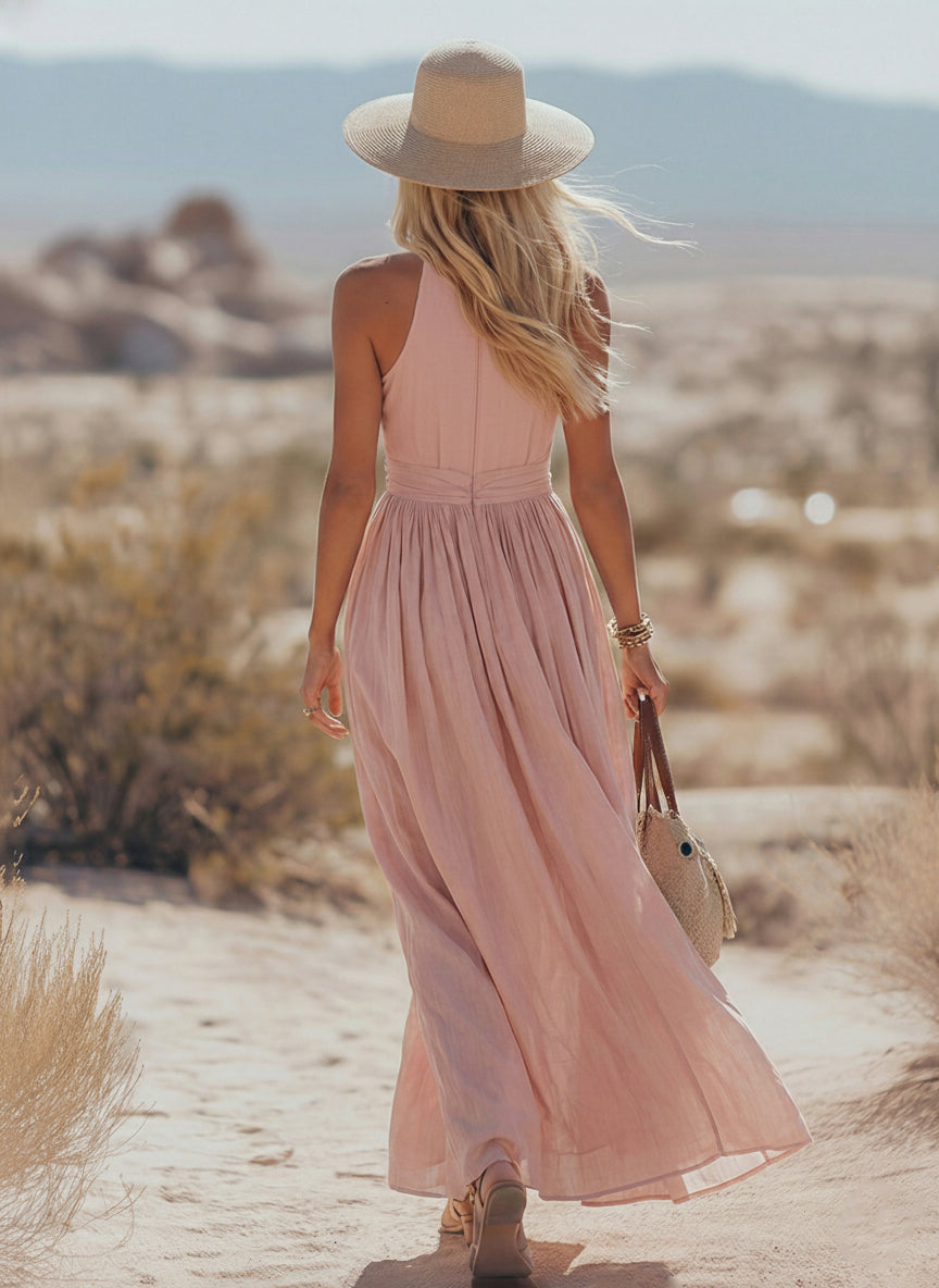 Sienna | Elegant, Flowing & Comfortable Women's Dress - Perfect for Summer and Wedding Guests 5