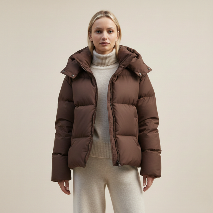 Sienna | Women's Puffer Jacket – Elegant, Warm & Quilted Winter Coat 0