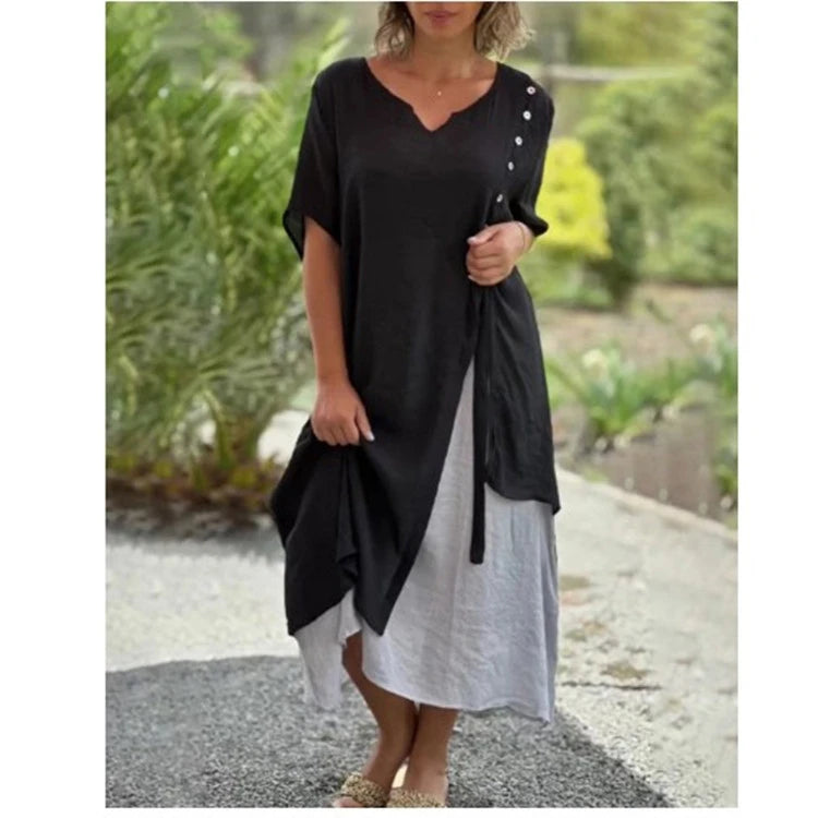 Sierra | Elegant, Flowing & Relaxed Plus Size Women's Summer Dress 2
