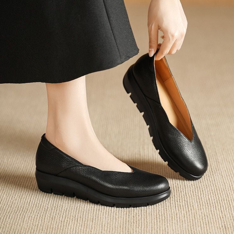 Silia | Comfortable Genuine Leather Ballerinas – Elegant &amp; Supportive Ballerina Flats for Women 5