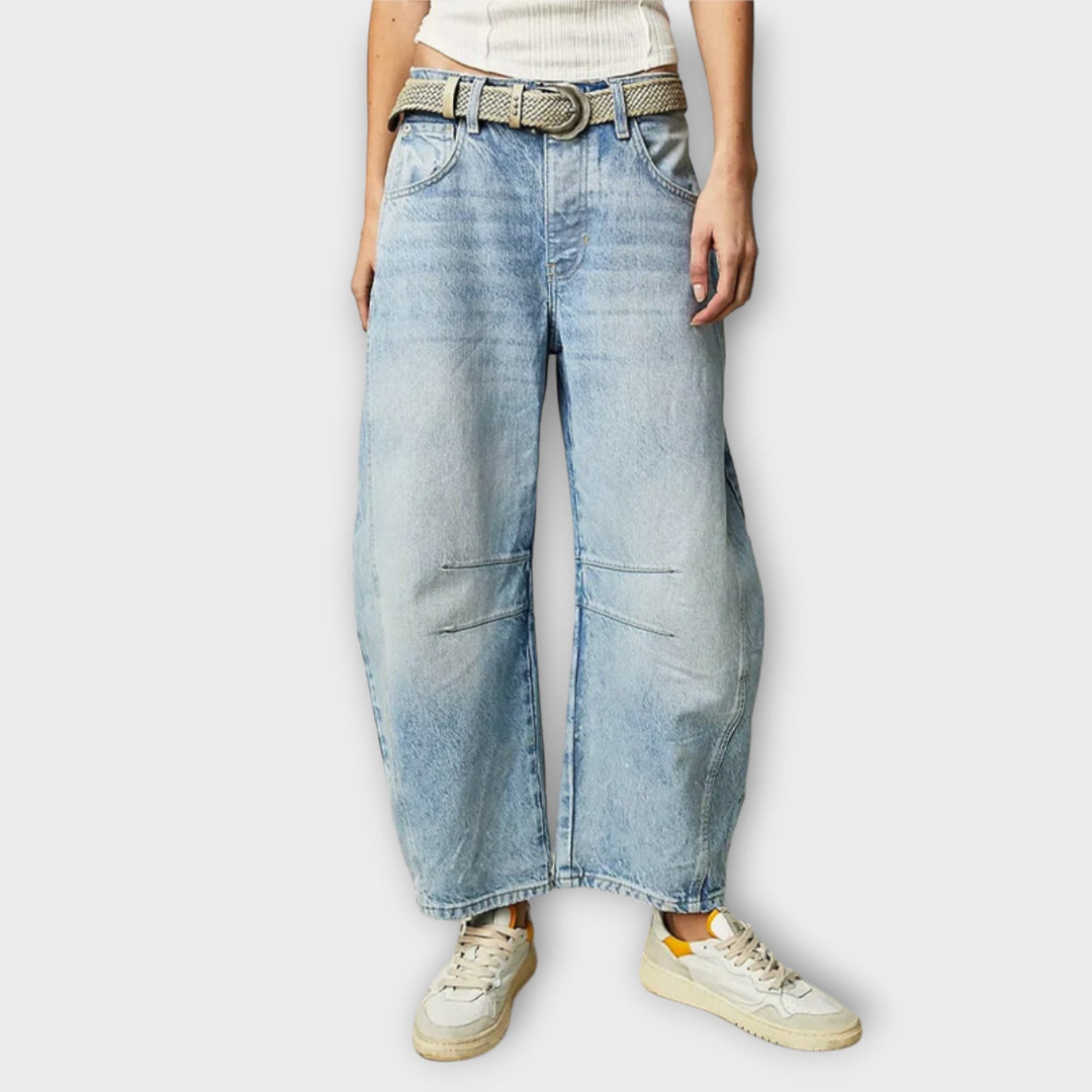Sophia | Comfortable & classic wide-leg jeans 0