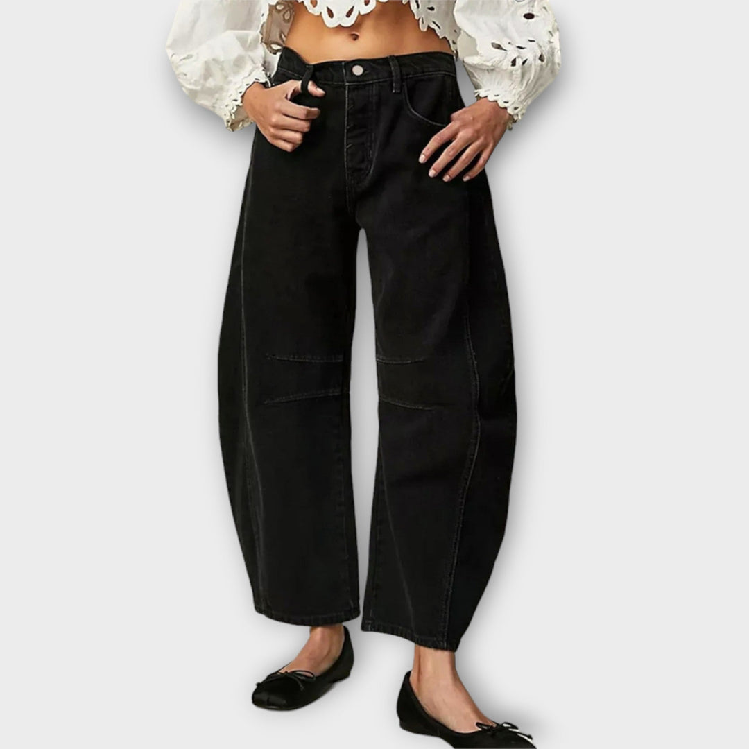 Sophia | Comfortable & classic wide-leg jeans 3