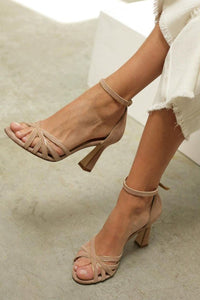 Ella | Elegant Strappy Block Heel Sandals