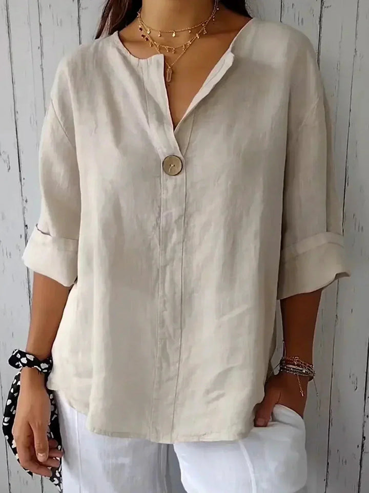 Sophie | Casual Women's Blouse with V-Neck 0