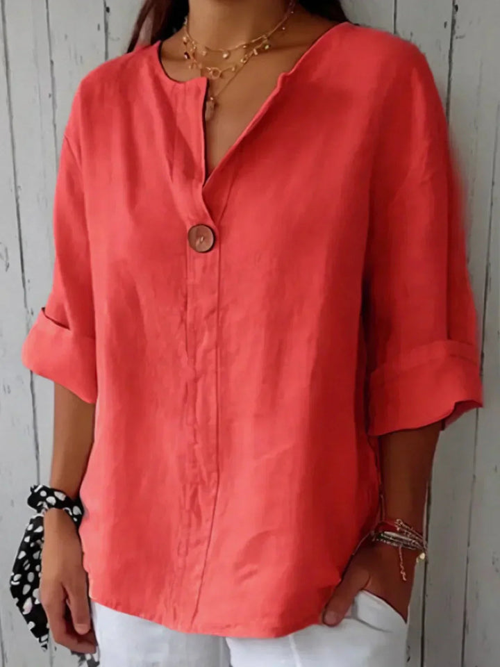Sophie | Casual Women's Blouse with V-Neck 3