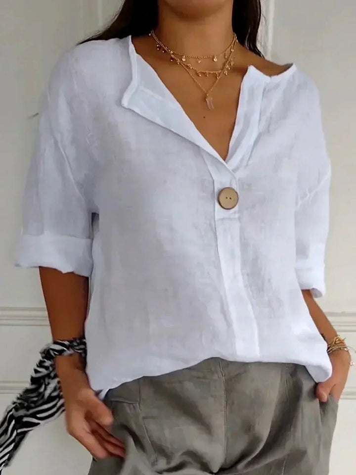 Sophie | Casual Women's Blouse with V-Neck 4