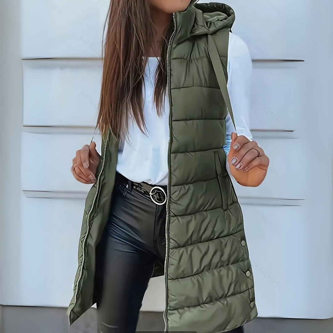 Sophie | Lightweight, Stylish & Versatile Sleeveless Puffer Vest 3