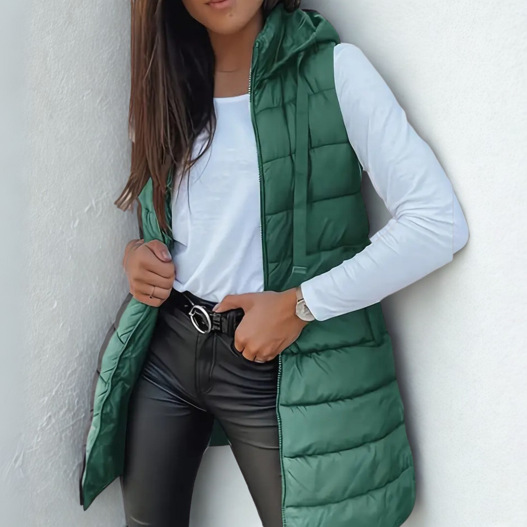 Sophie | Lightweight, Stylish & Versatile Sleeveless Puffer Vest 6