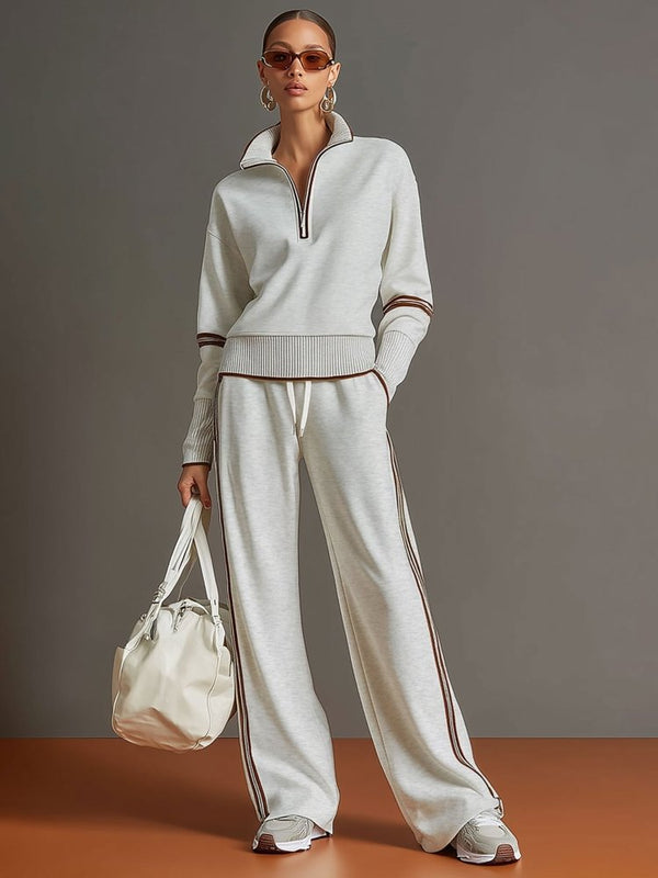 Sophie | Womens Lounge Set Elegant Casual Soft Stretch Fit 3