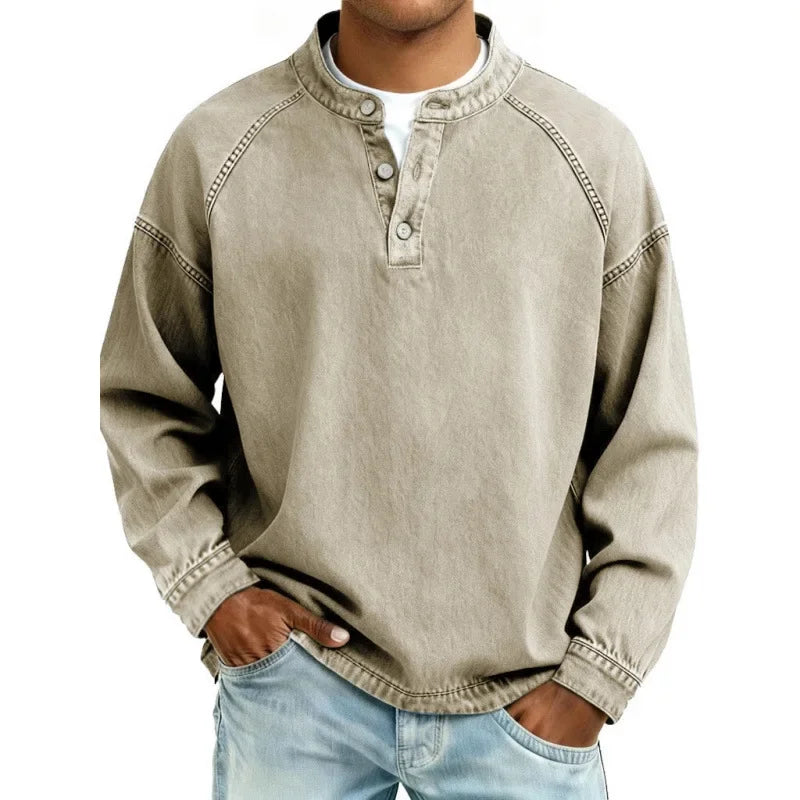 Sovaro | Vintage-Inspired Casual Men's Shirt 6