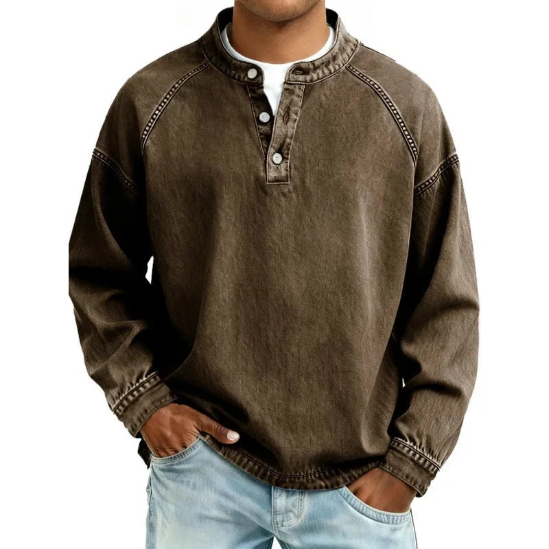 Sovaro | Vintage-Inspired Casual Men's Shirt 9