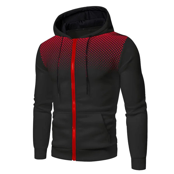 Sportivo | Soft & Breathable Zip-Up Hooded Sweatshirt for Men 10