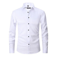 Edward | Camicia Classica da Uomo Elasticizzata Senza Stiro