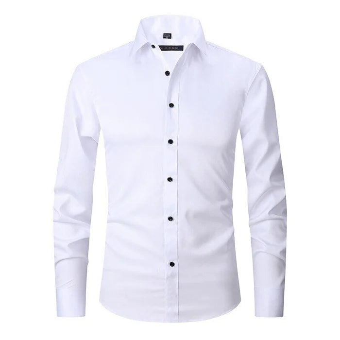 Steffen | Non-iron stretch shirt in a slim fit 0