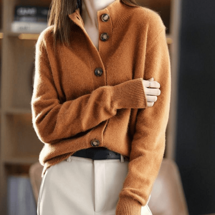 Stella | Cashmere Cardigan Soft Relaxed Fit Elegant for Women 0