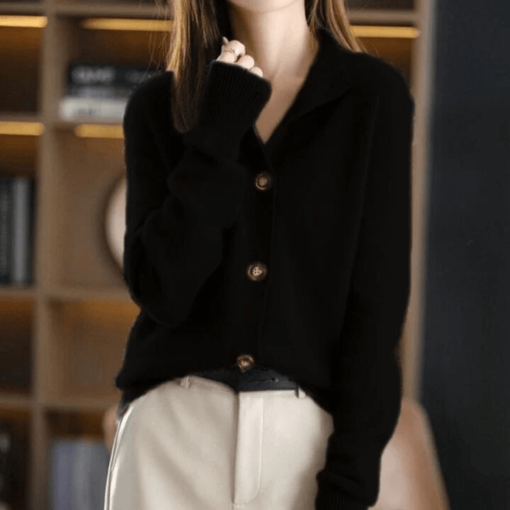 Stella | Cashmere Cardigan Soft Relaxed Fit Elegant for Women 3