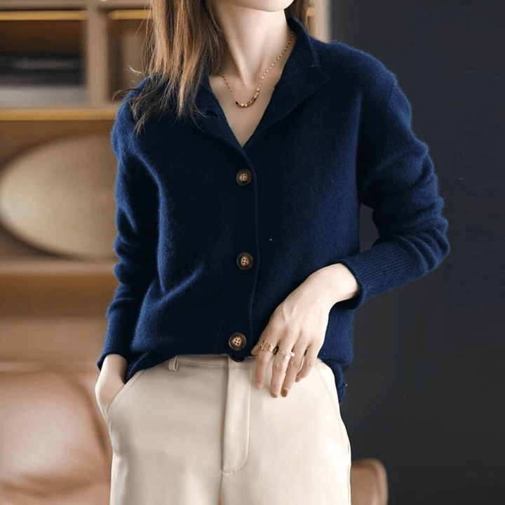 Stella | Cashmere Cardigan Soft Relaxed Fit Elegant for Women 4