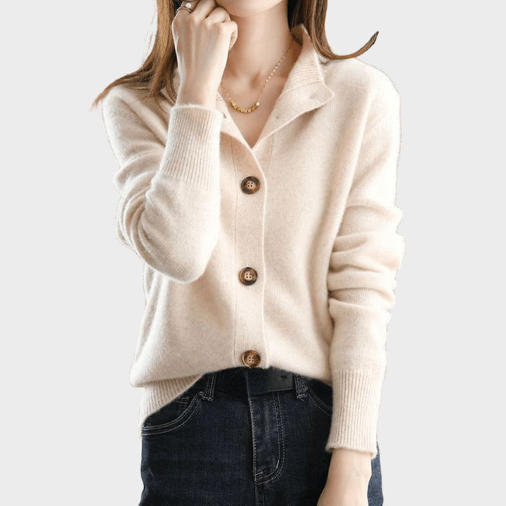 Stella | Cashmere Cardigan Soft Relaxed Fit Elegant for Women 5