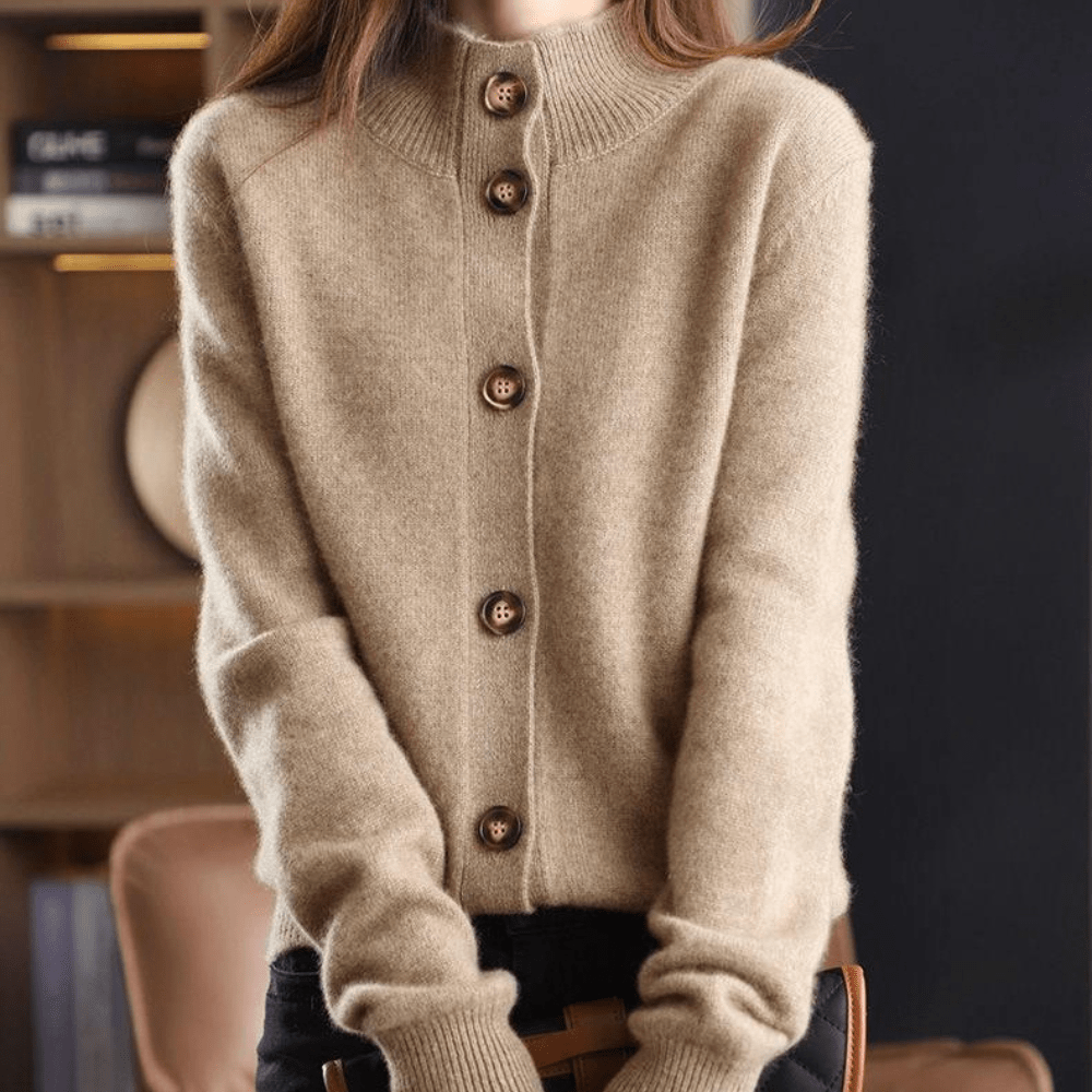 Stella | Cashmere Cardigan Soft Relaxed Fit Elegant for Women 6